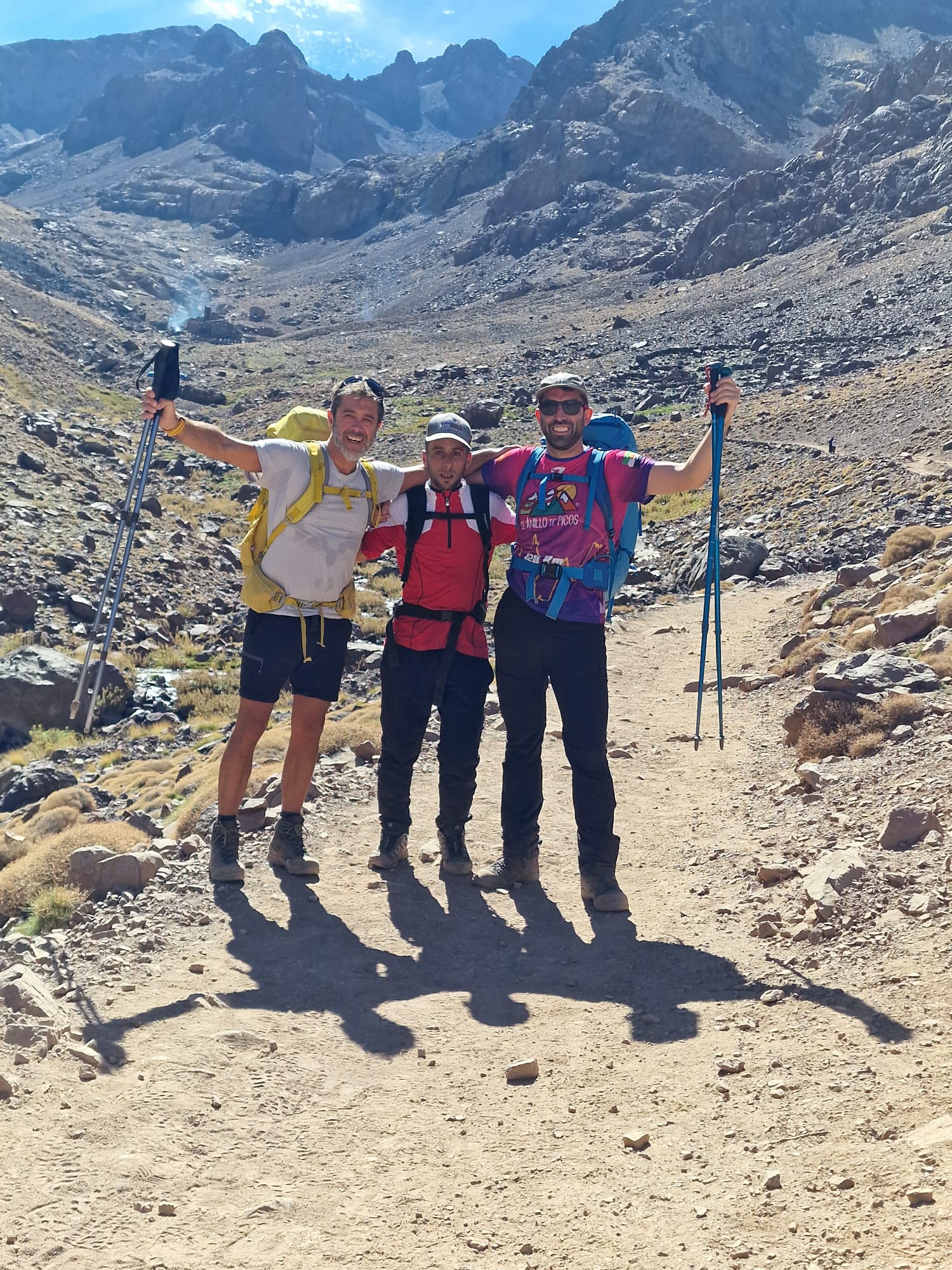 Away from imlil valley to rofuge toubkal 3207 m